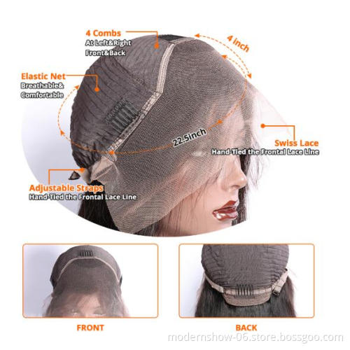 Cuticles Aligned Short Pixie Cut Wig Short Bob 150% T Part Lace Front Human Hair Wigs For Black Women Pre Plucked With Baby Hair